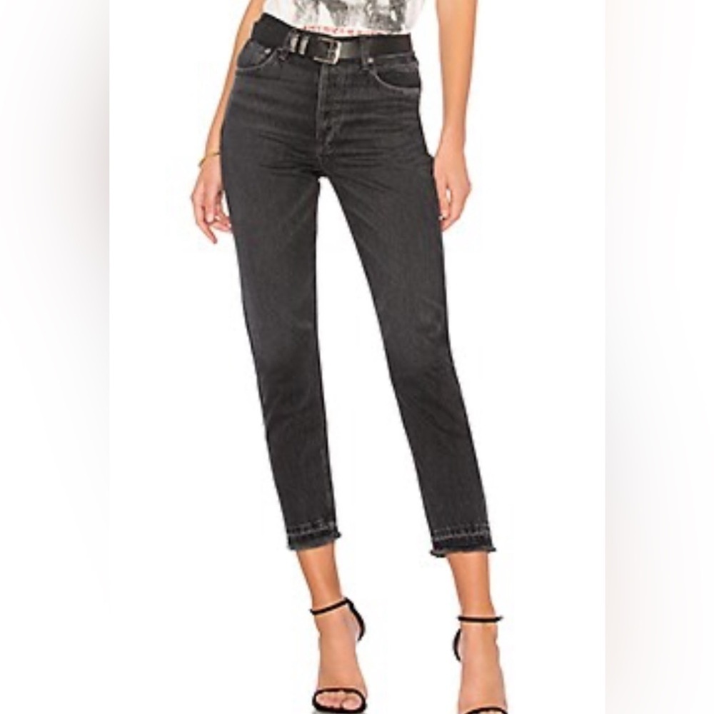 Agoldie Jamie jeans  Straight in Void washed black size 28